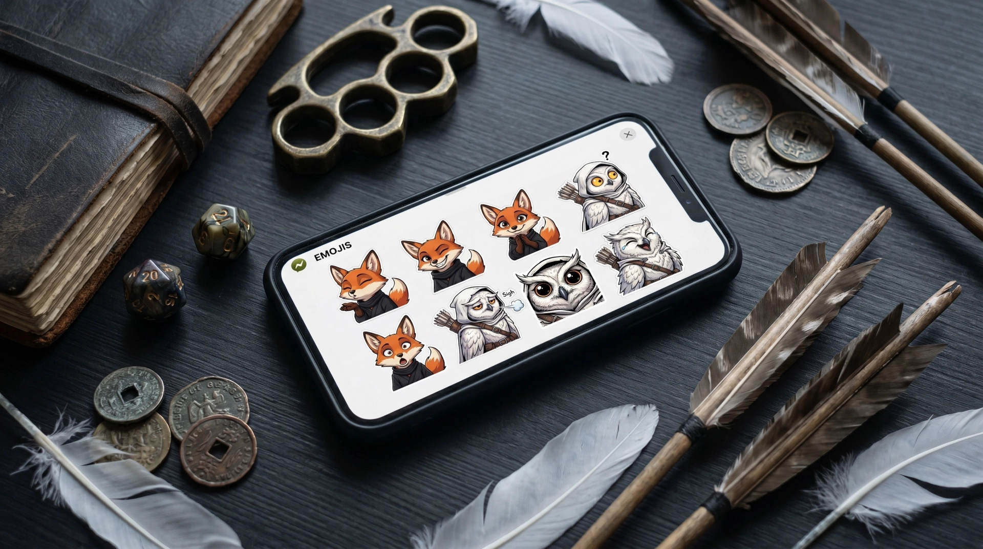 Стикеры "Little Heroes"
