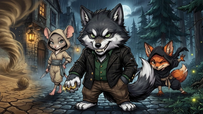 Персонажи «Little heroes»