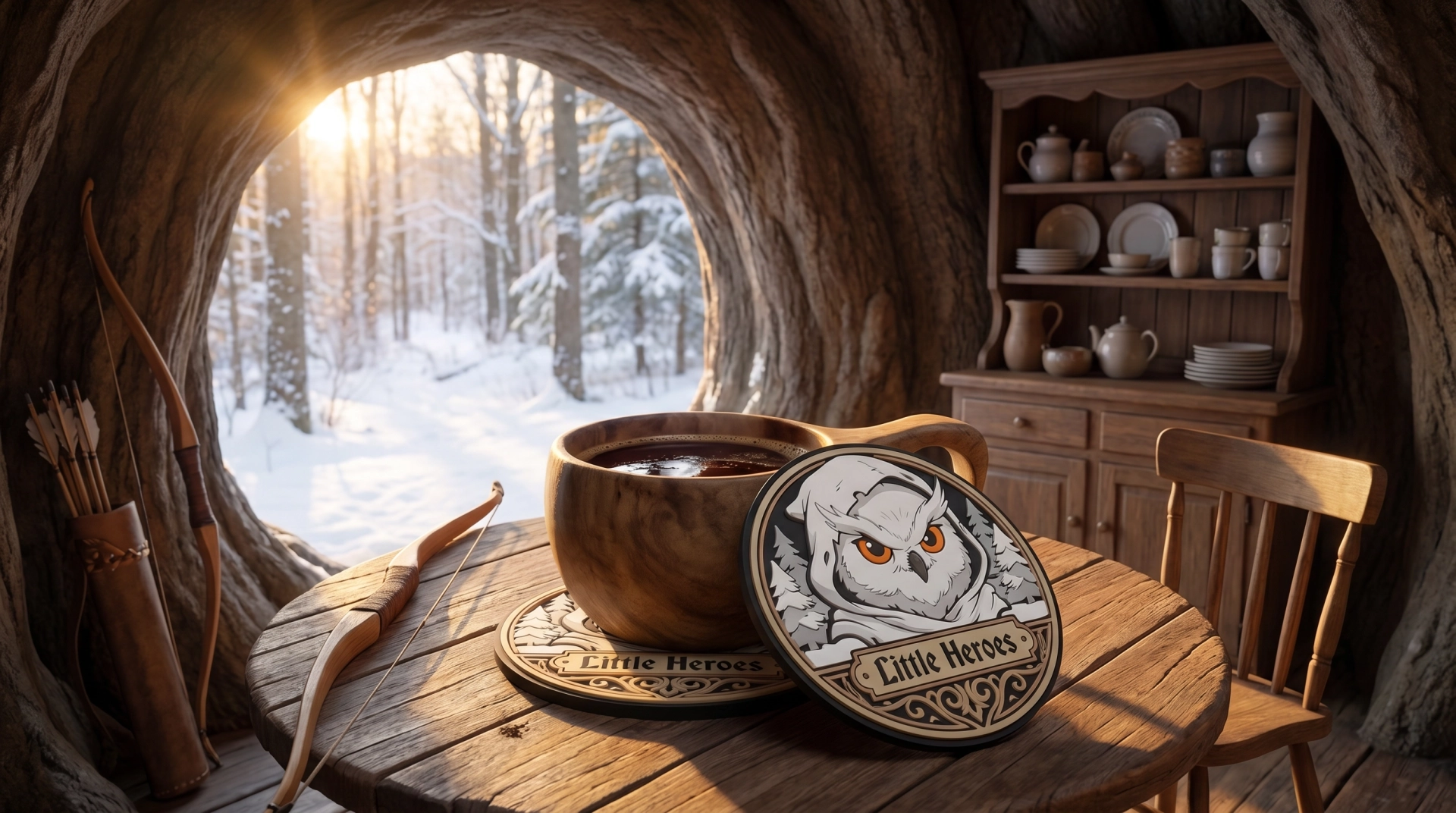 Костер по мотивам Little Heroes
