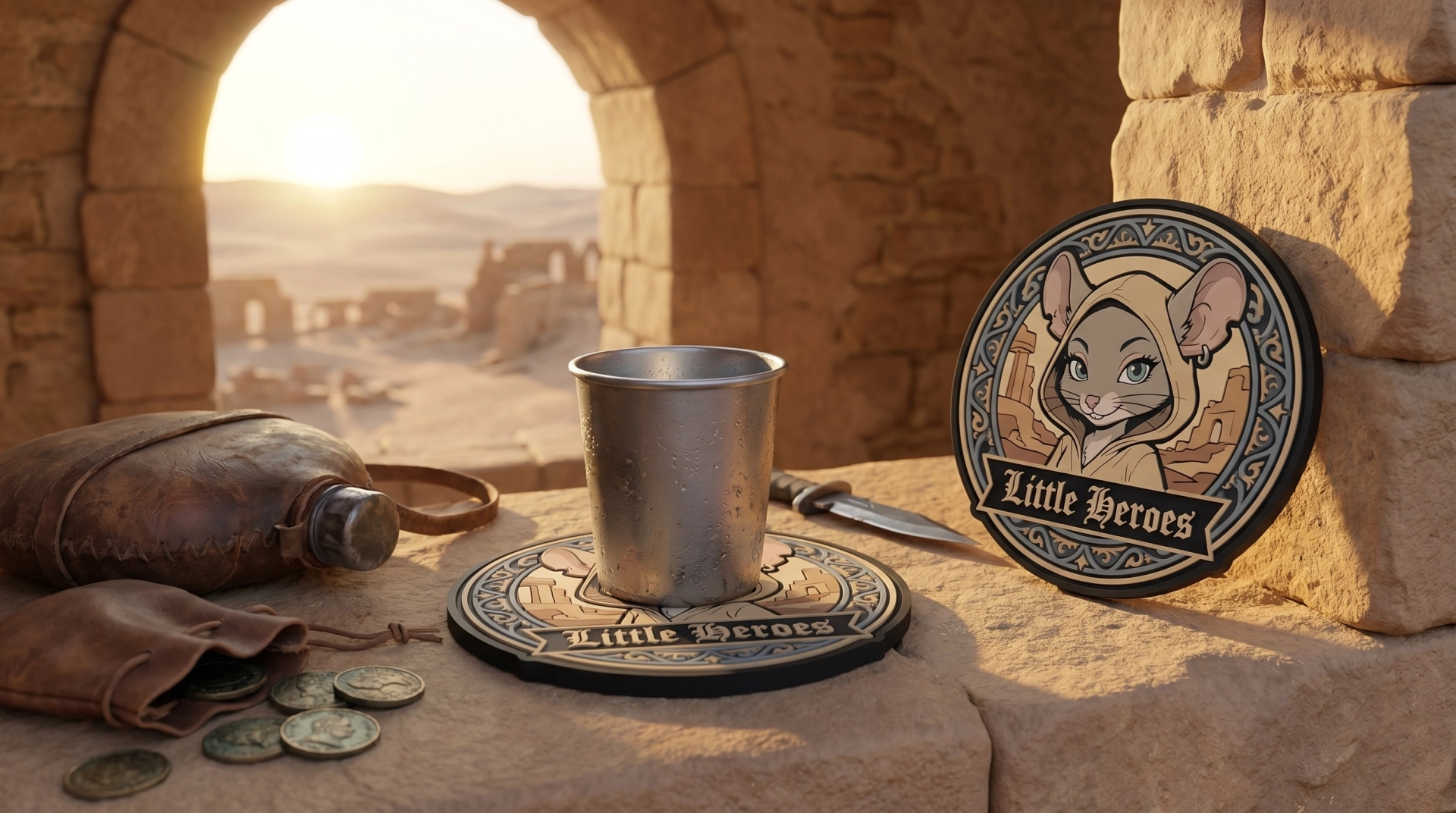 Костер по мотивам Little Heroes