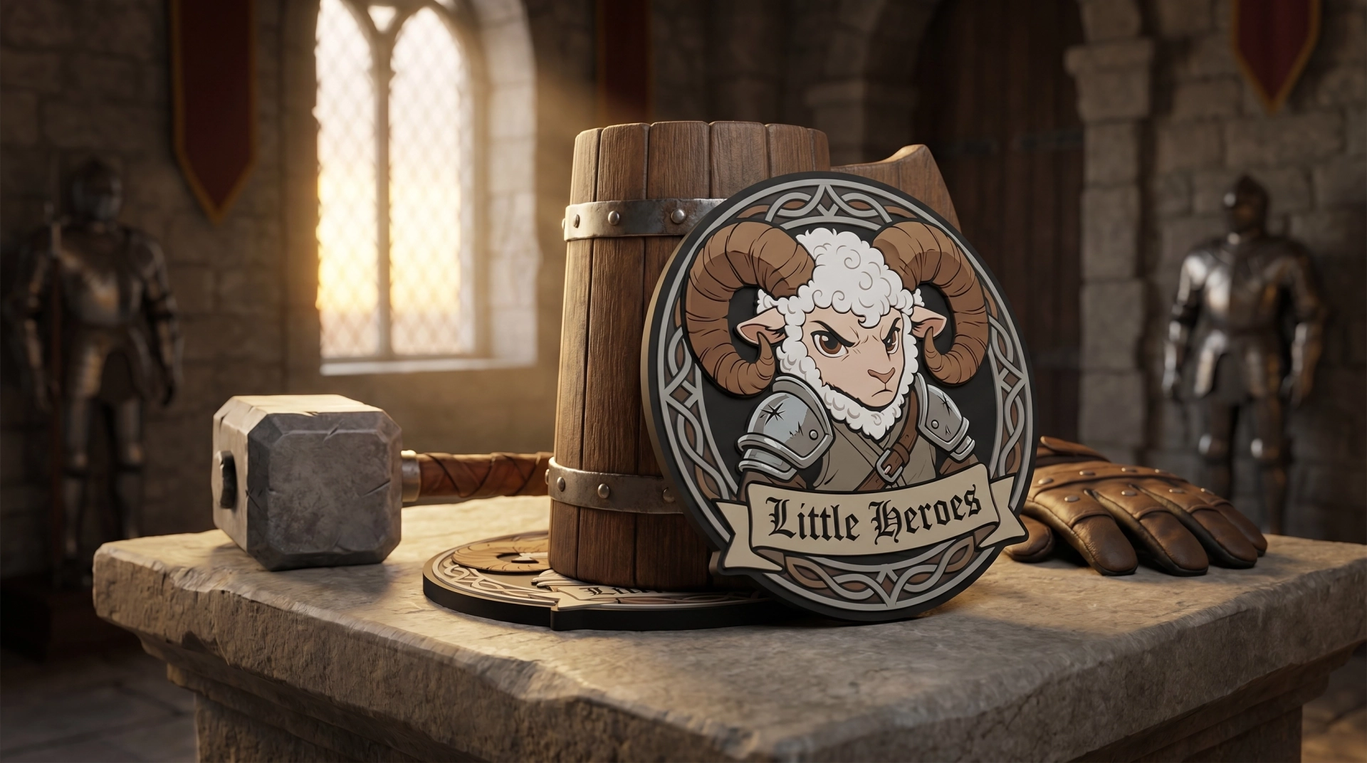 Костер по мотивам Little Heroes