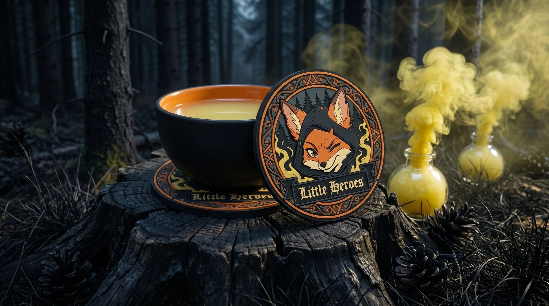 Костер по мотивам Little Heroes